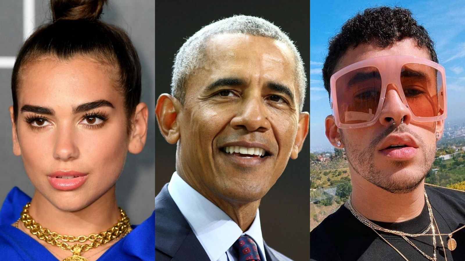 La playlist del verano de Barack Obama incluye a Dua Lipa y Bad Bunny