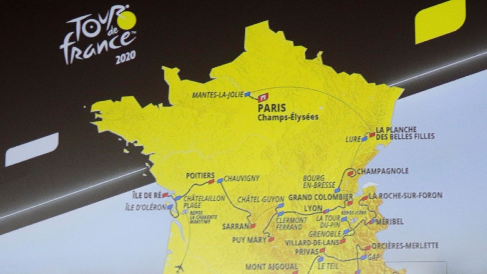 Imagen de archivo de la presentación del Tour 2020.