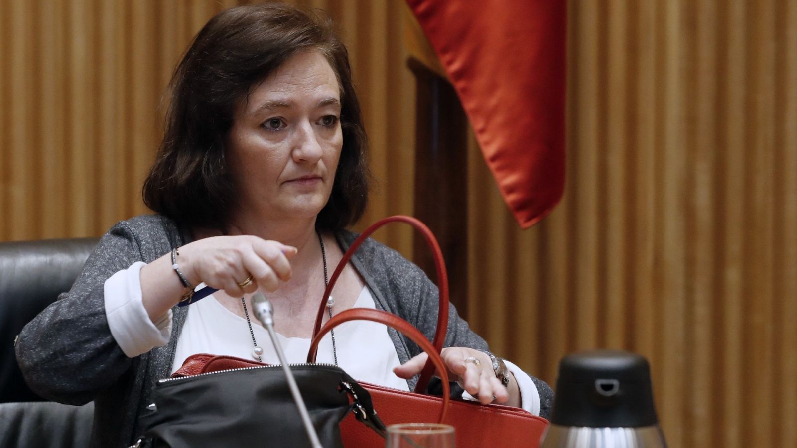   La presidenta de la Autoridad Independiente de Responsabilidad Fiscal (AIReF), Cristina Herrero en una foto de archivo