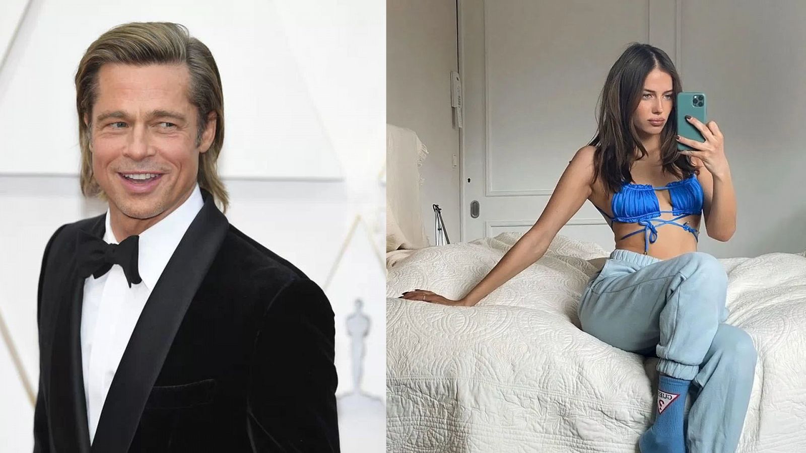 La modelo Nicole Poturalski, de 27 años, nueva novia de Brad Pitt