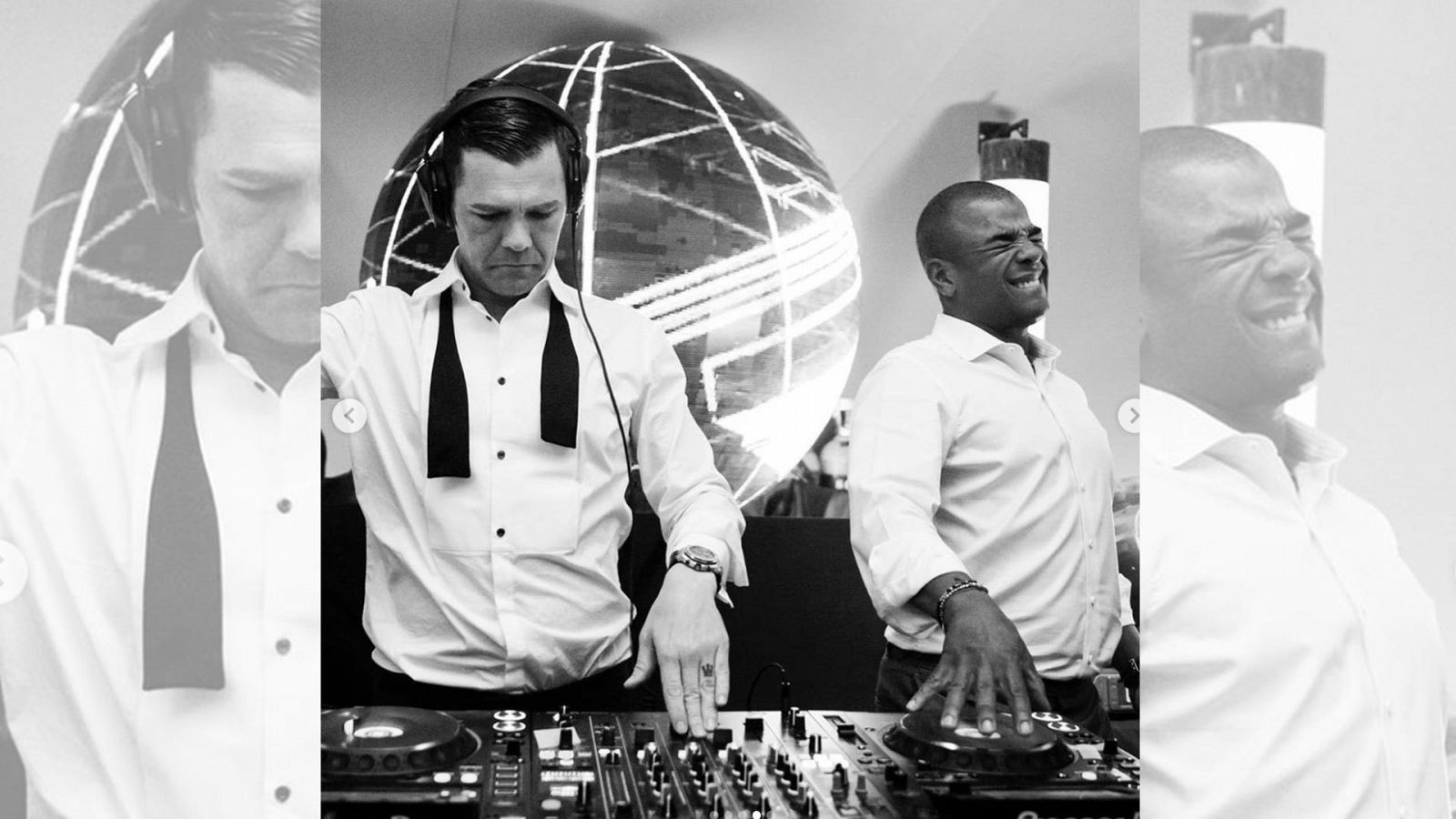  Fonsi Nieto homenajea al DJ Erick Morillo con esta imagen tras conocer la muerte de éste. La foto fue tomada durante la celebración de su boda con Marta Castro donde el músico autor de "I like to move it" le dio una sorpresa