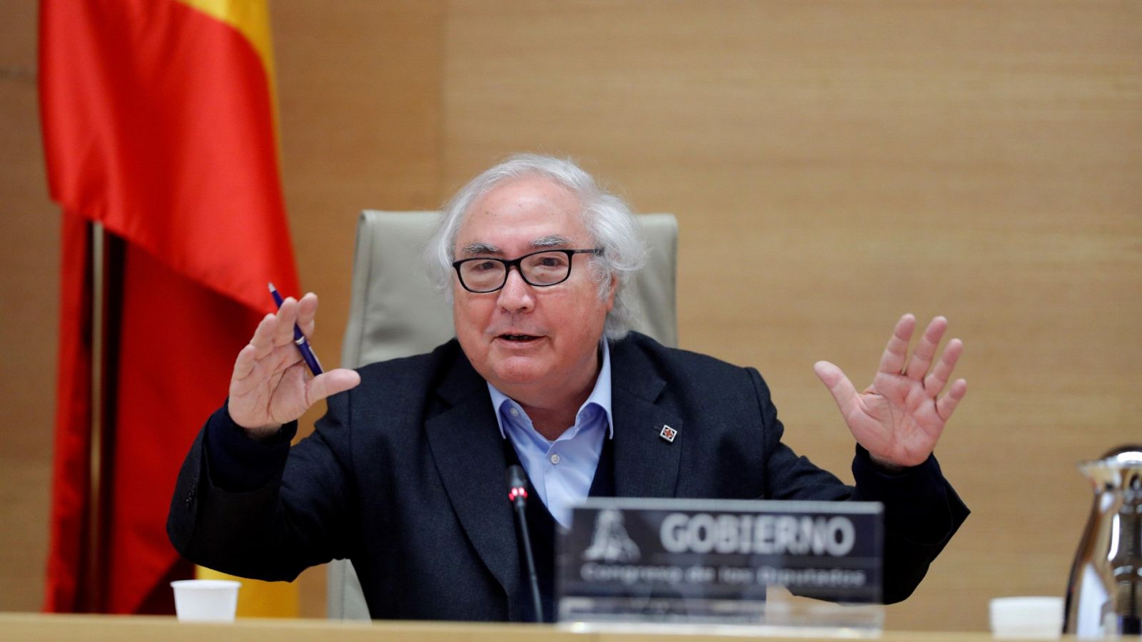 El ministro de Universidades, Manuel Castells