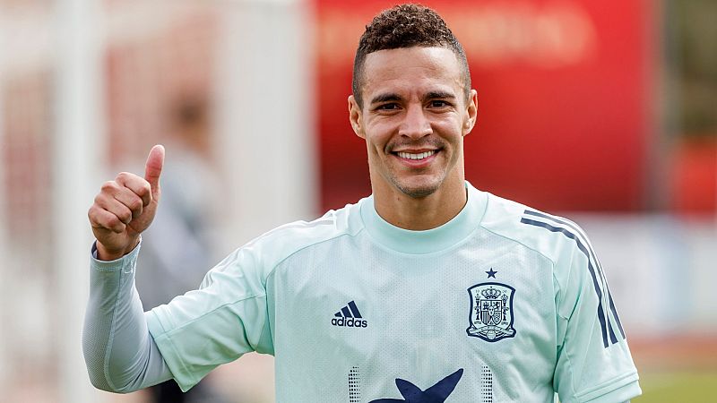 Rodrigo, en la concentración de la selección.