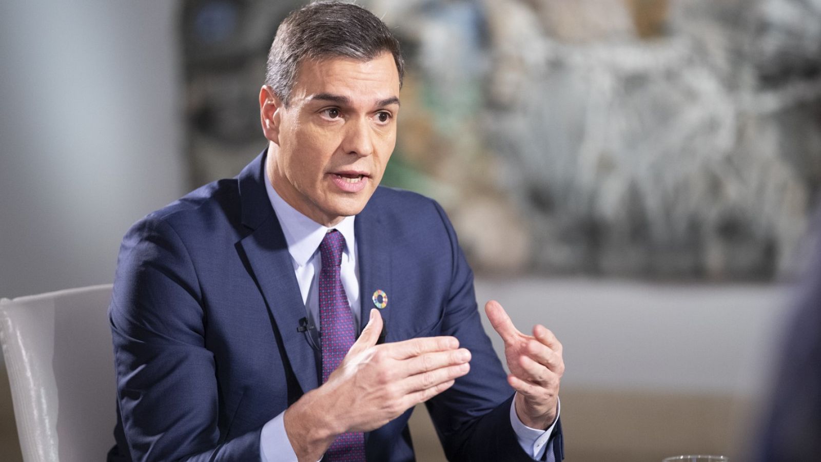 El presidente del Gobierno, Pedro Sánchez