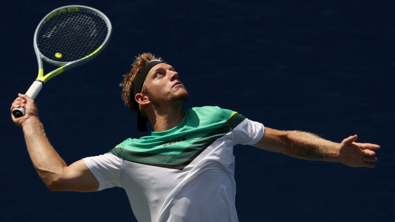 Alejandro Davidovich, en su partido contra Zverev.