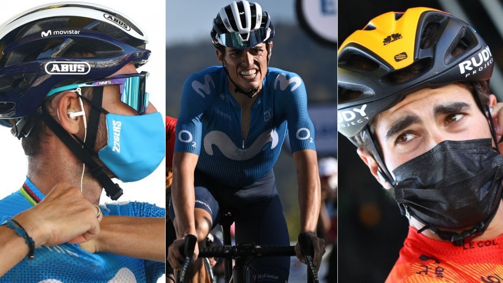 Alejandro Valverde, Enric Mas y Mikel Landa lideran la preselección española para el Mundial de Imola.