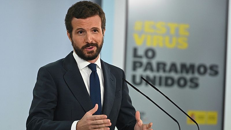 El líder del PP, Pablo Casado, en una imagen de archivo