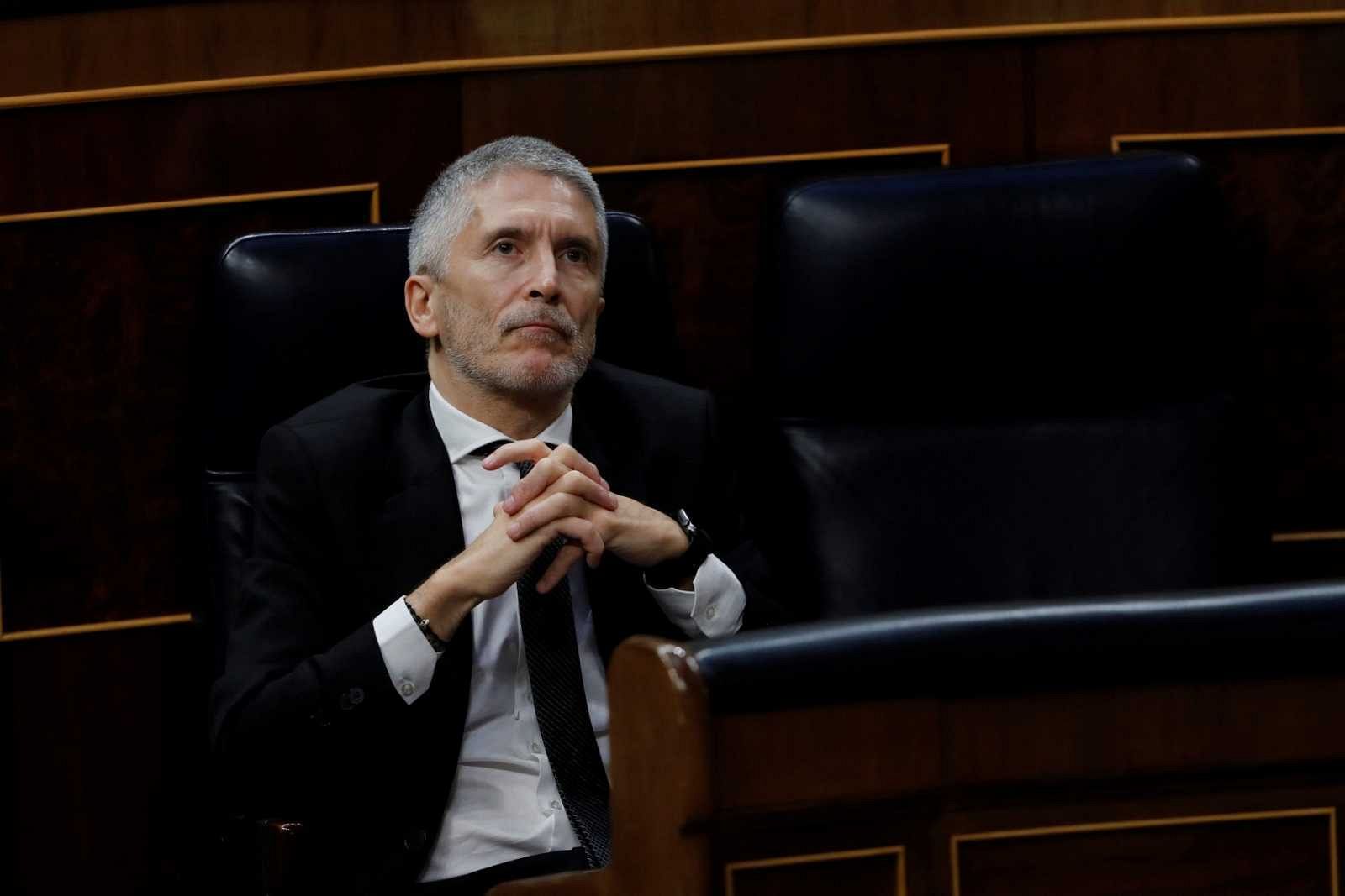 El ministro del Interior, Fernando Grande-Marlaska, en una imagen de archivo. 