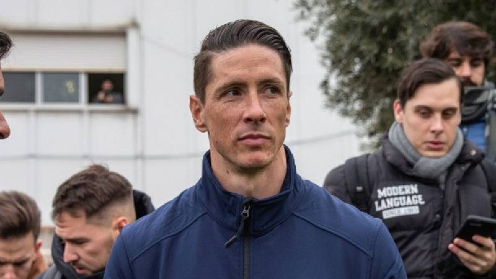El ex futbolista Fernando Torres en una imagen de archivo durante la inauguración del campo de fútbol que lleva su nombre en 2019. 