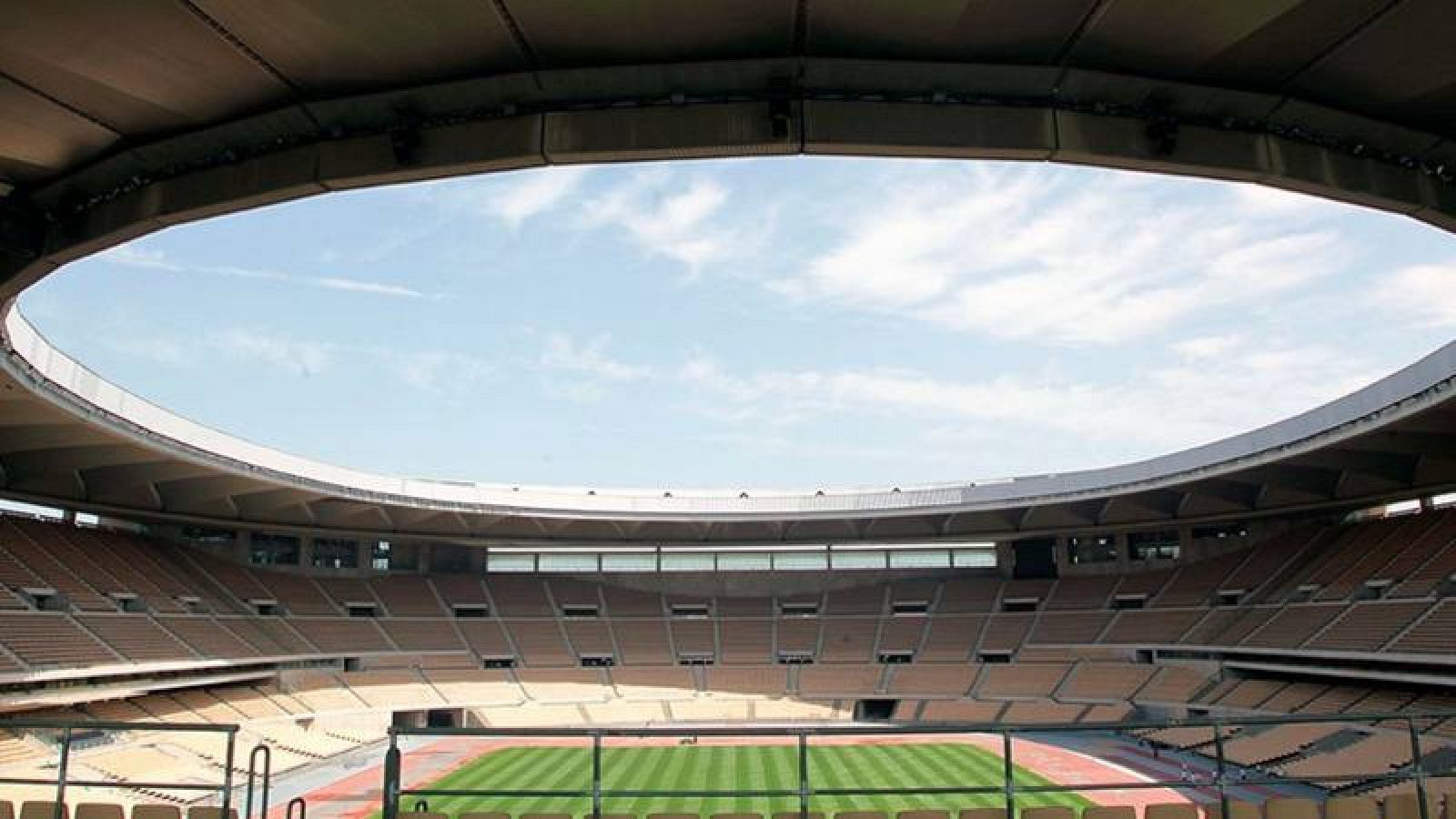 Imagen del Estadio de La Cartuja en Sevilla. 
