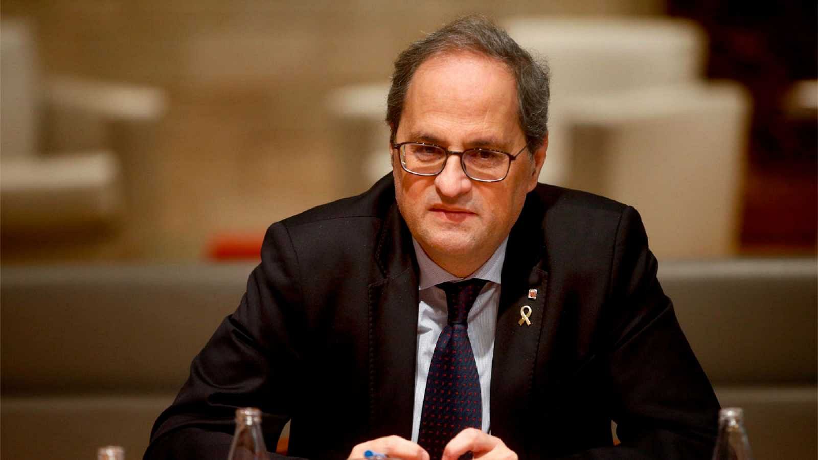 El presidente de la Generalitat, Quim Torra.