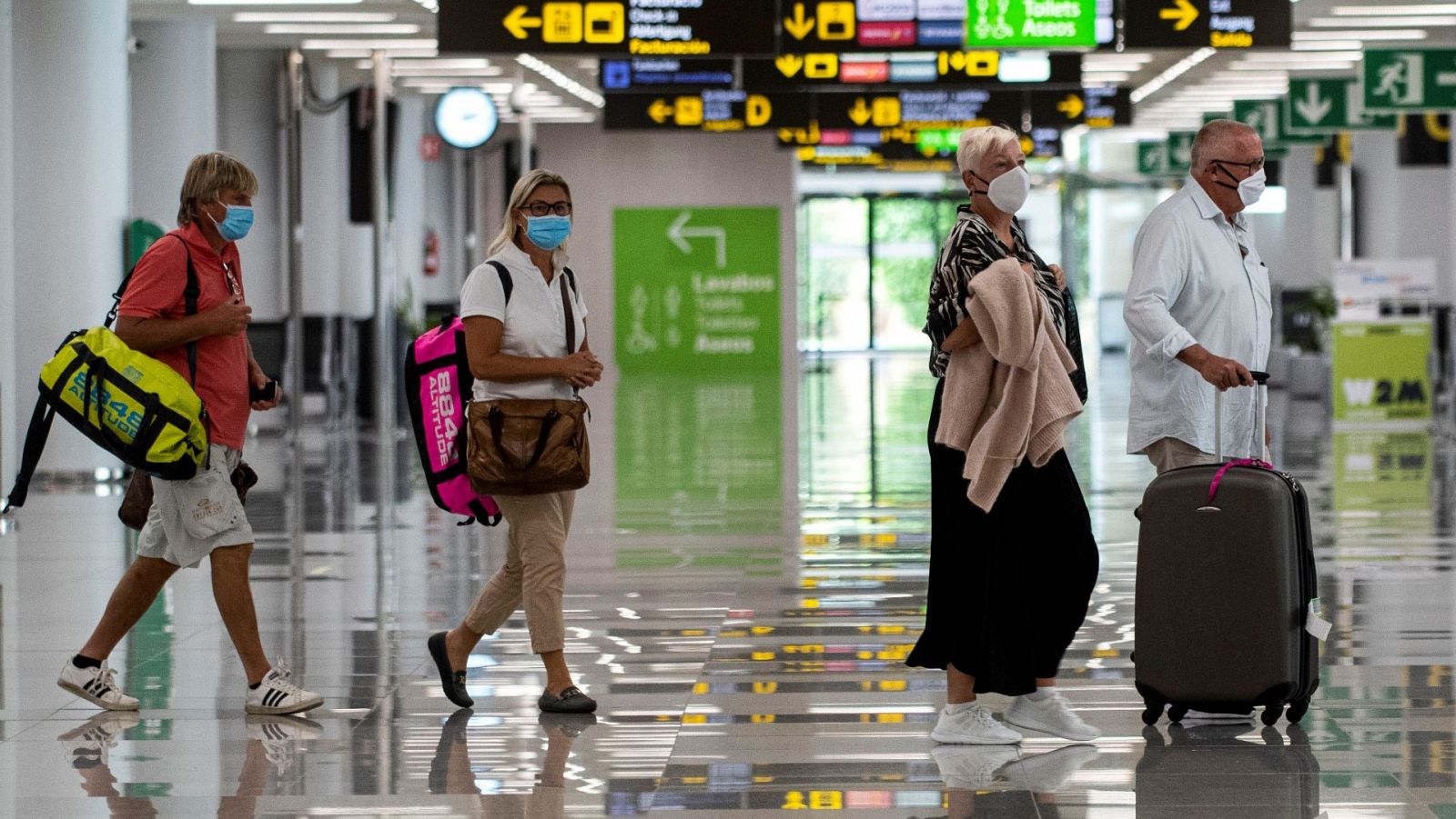  El turismo no remonta ni en agosto: las entradas de extranjeros bajan el 76 %
