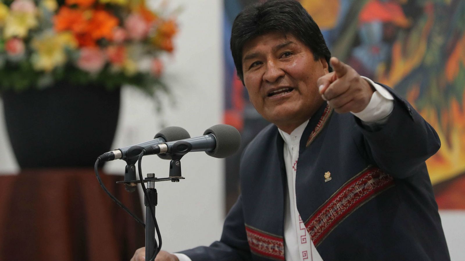 Evo Morales en una imagen de archivo. 