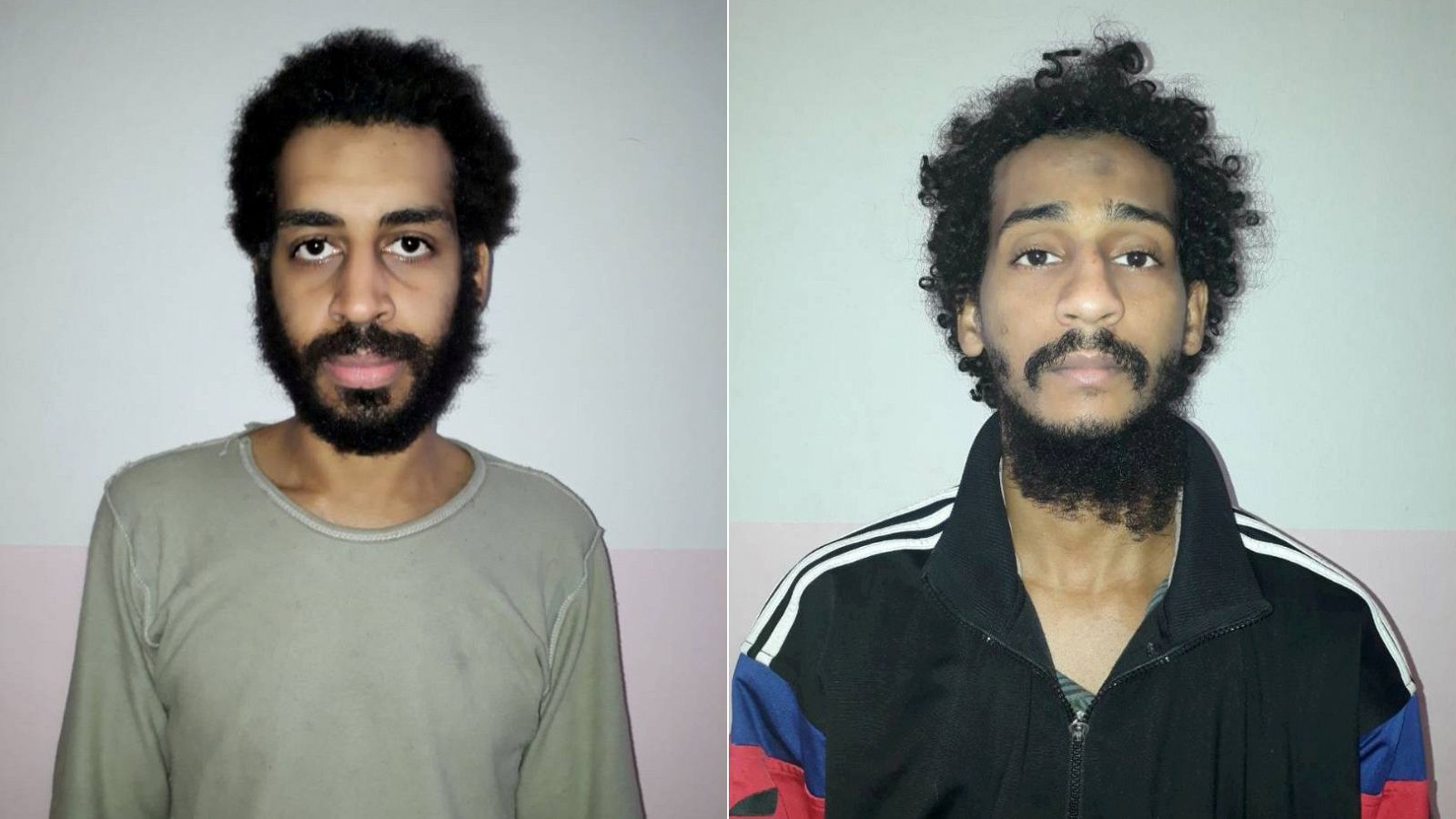 Fotografía de archivo de Alexanda Kotey y Shafee Elsheikh, terroristas del Dáesh