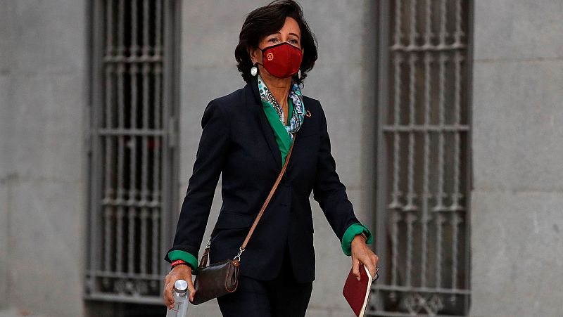 Ana Botín testifica en el juicio del Banco Popular