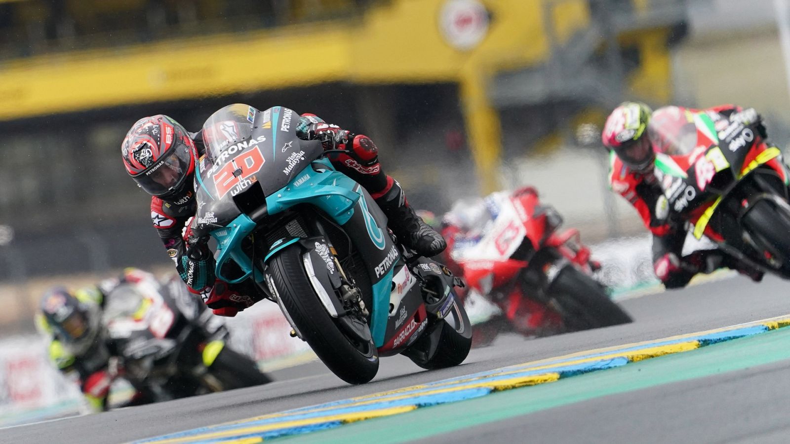 Fabio Quartararo durante el GP de Francia