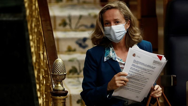 La vicepresidenta económica, Nadia Calviño