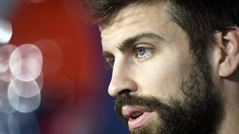 Imagen del jugador del FC Barcelona Gerard Piqué. 