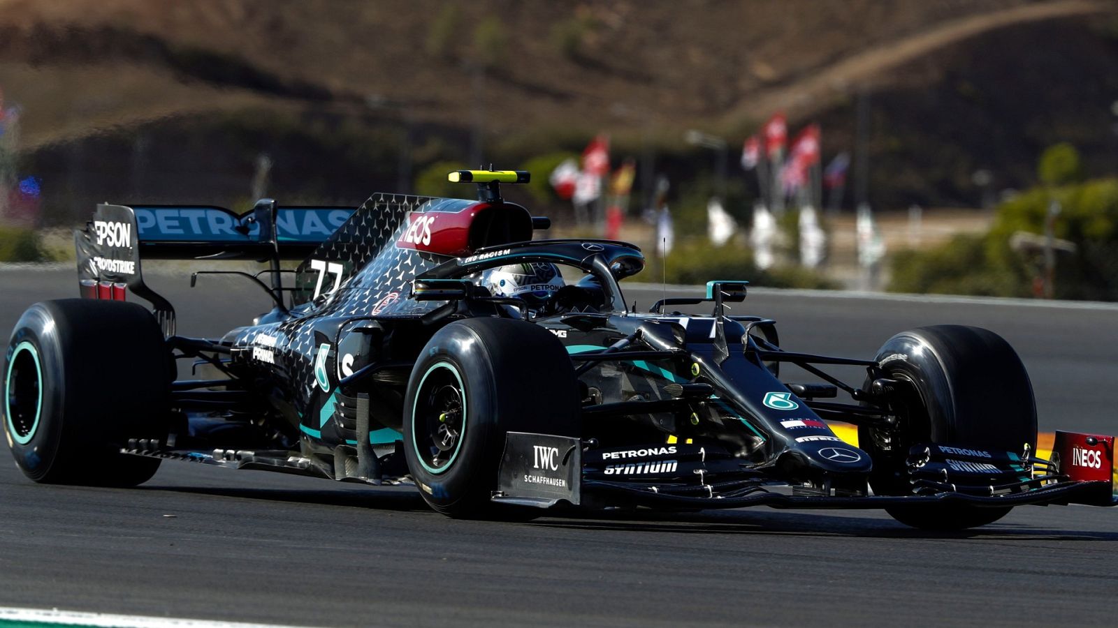 Bottas en el GP de Portugal