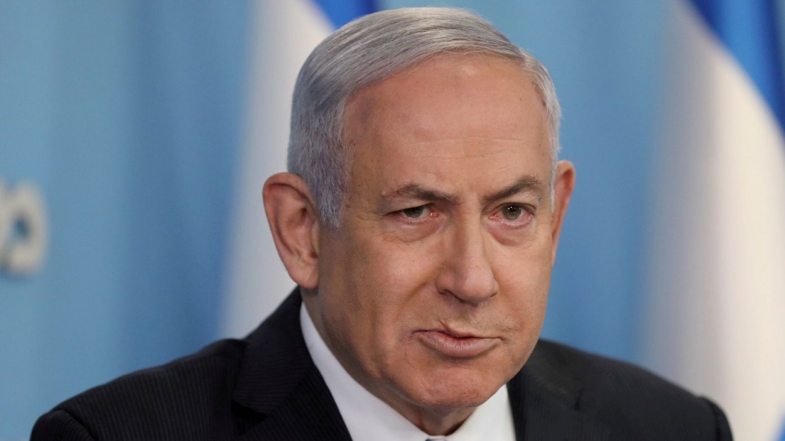 Una imagen del primer ministro israelí, Benjamín Netanyahu.