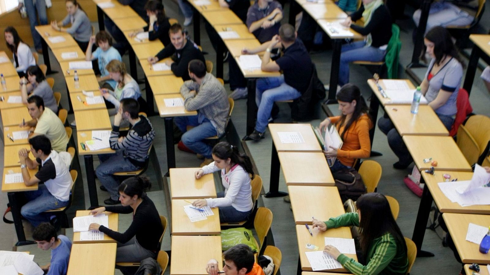 Estudiantes universitarios en Madrid en una imagen de archivo