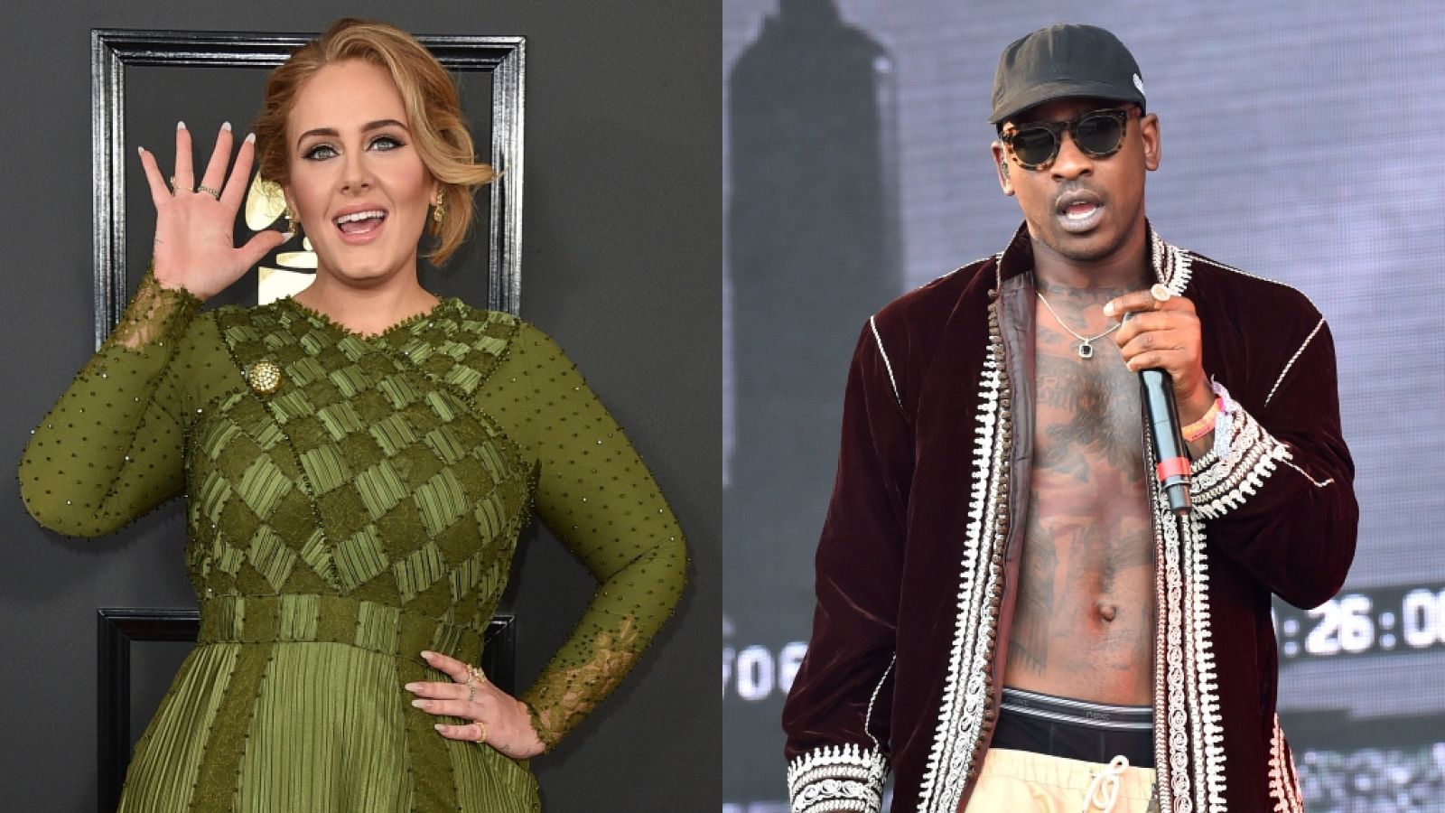 Adele y Skepta... ¿posible pareja a la vista?