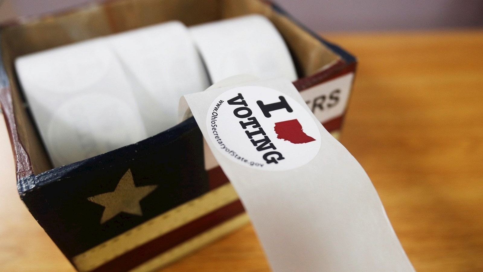 Votación anticipada en Ohio, uno de los once estados bisagra