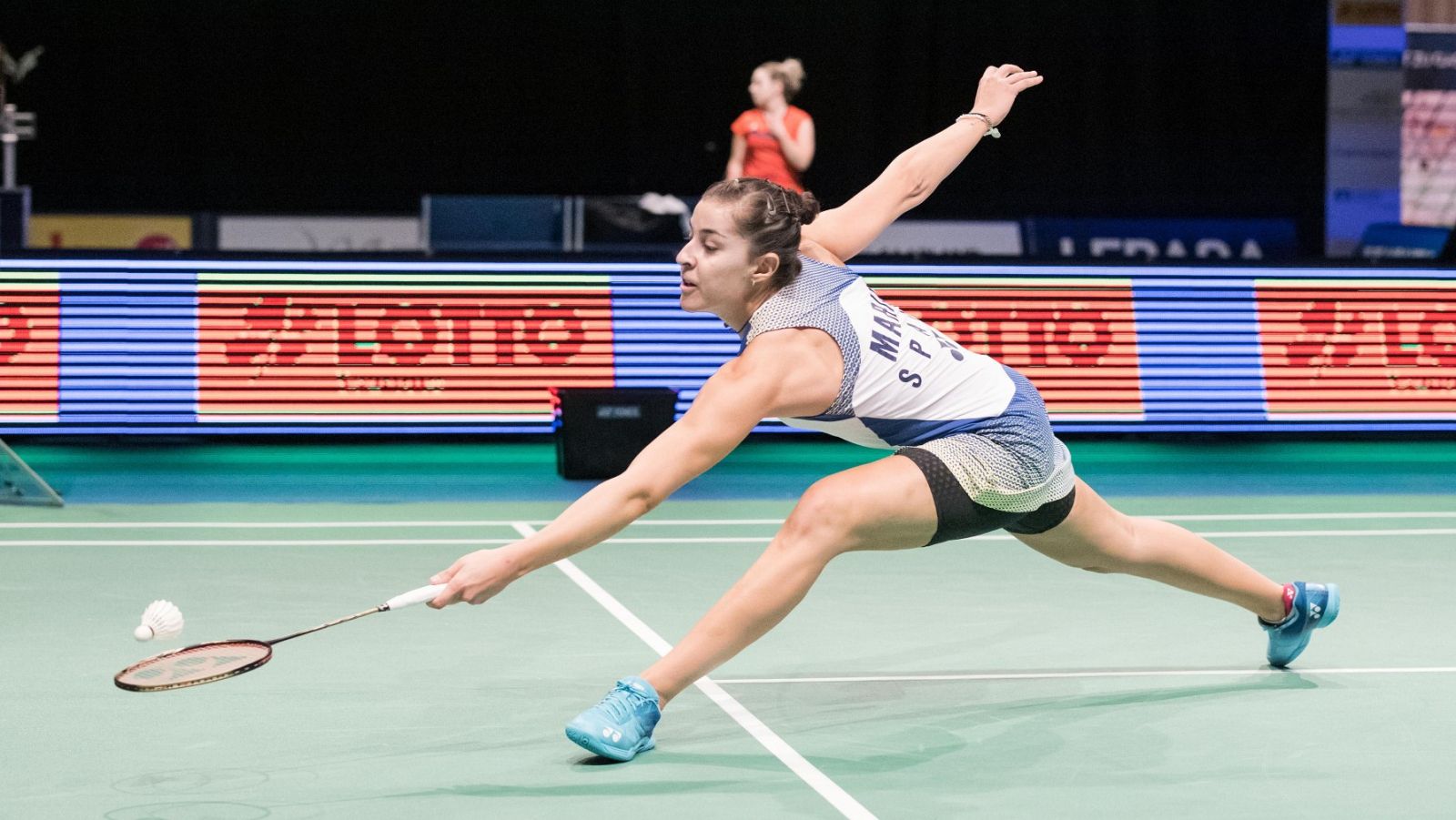 Carolina Marín ha caído en semifinales de Saarlorlux.