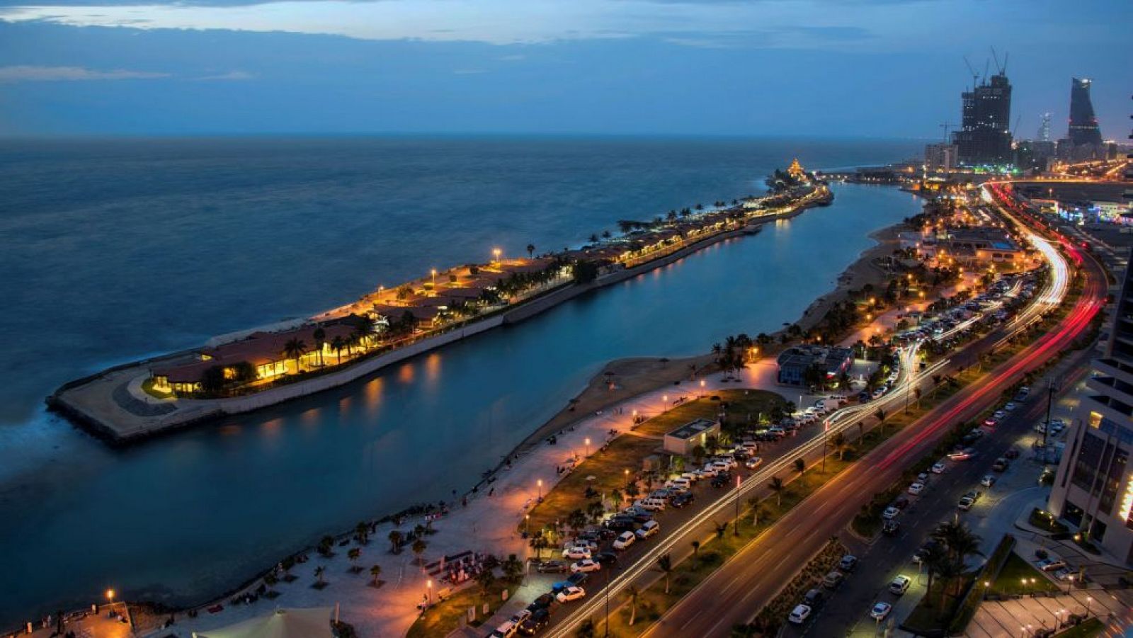 Vista de la ciudad de Jeddah, sede del próximo GP de Fórmula 1.