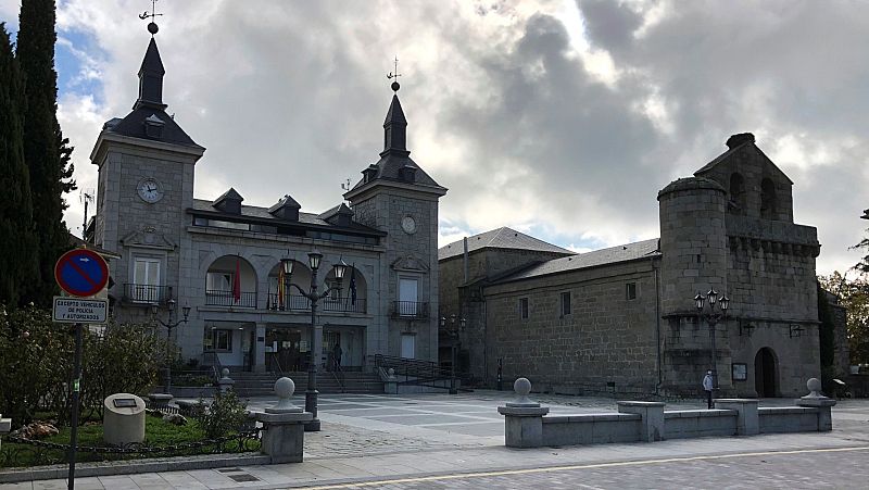 Vista de la localidad madrileña de Collado Villalba.