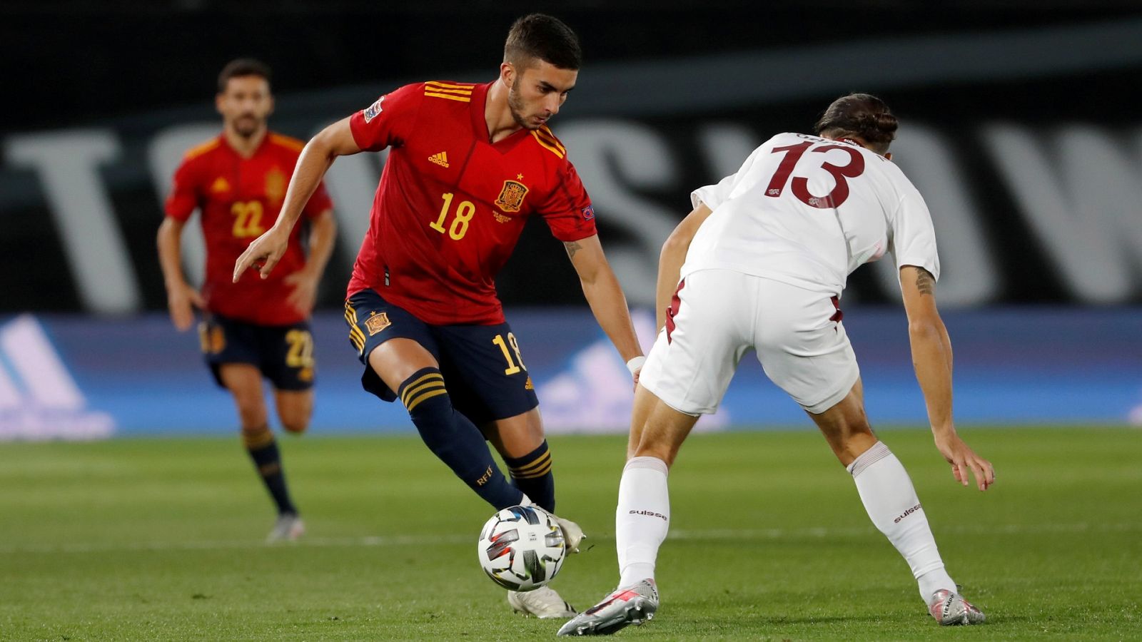 España venció a Suiza 1-0 en el partido de ida.