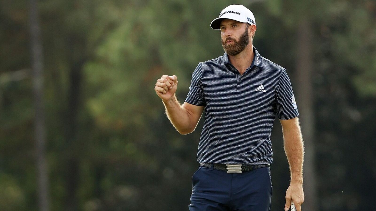 El estadounidense Dustin Johnson, número uno del mundo, vencedor del Masters de Augusta.