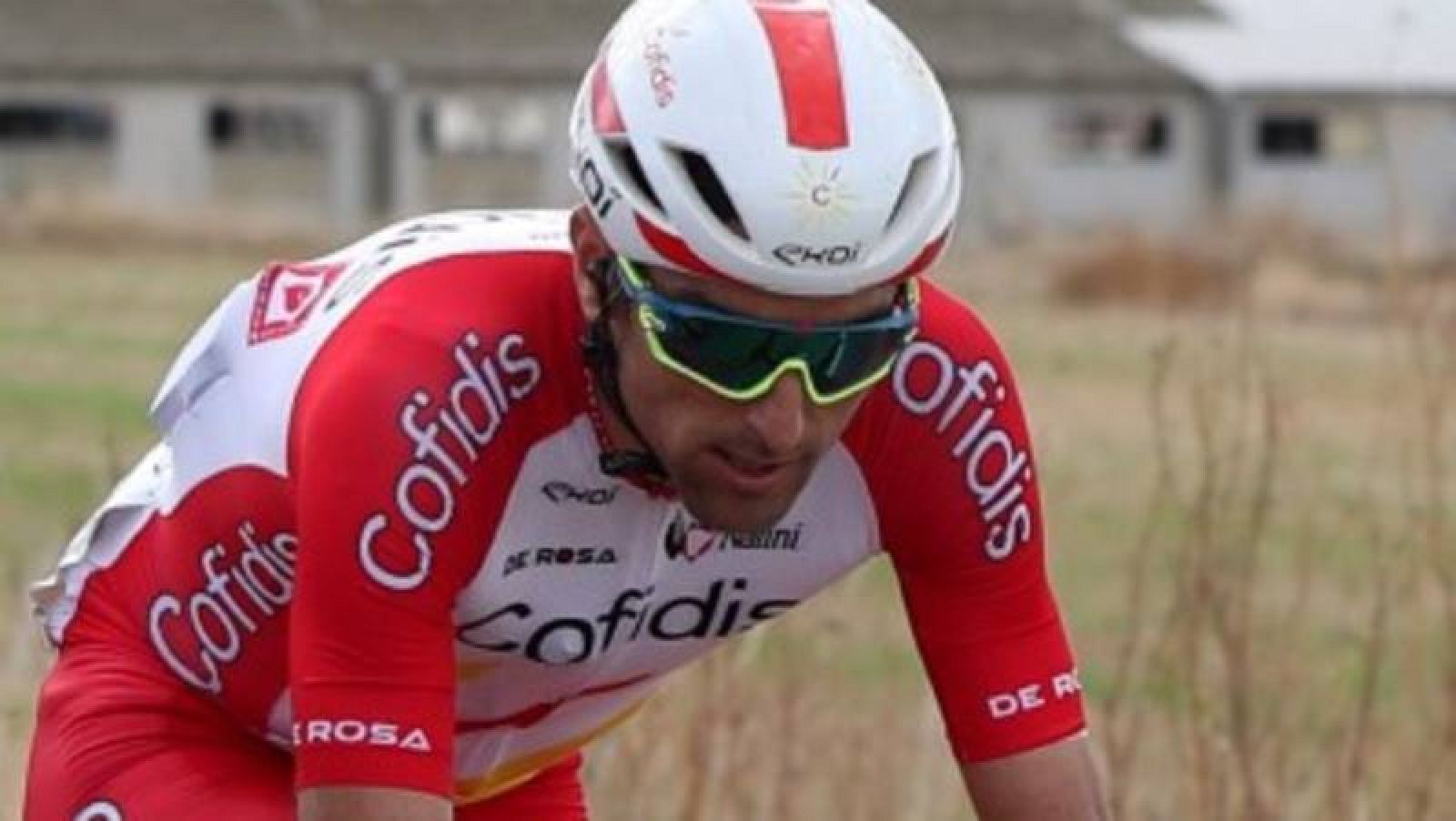 Luis Ángel Maté, en la reciente Vuelta a España.