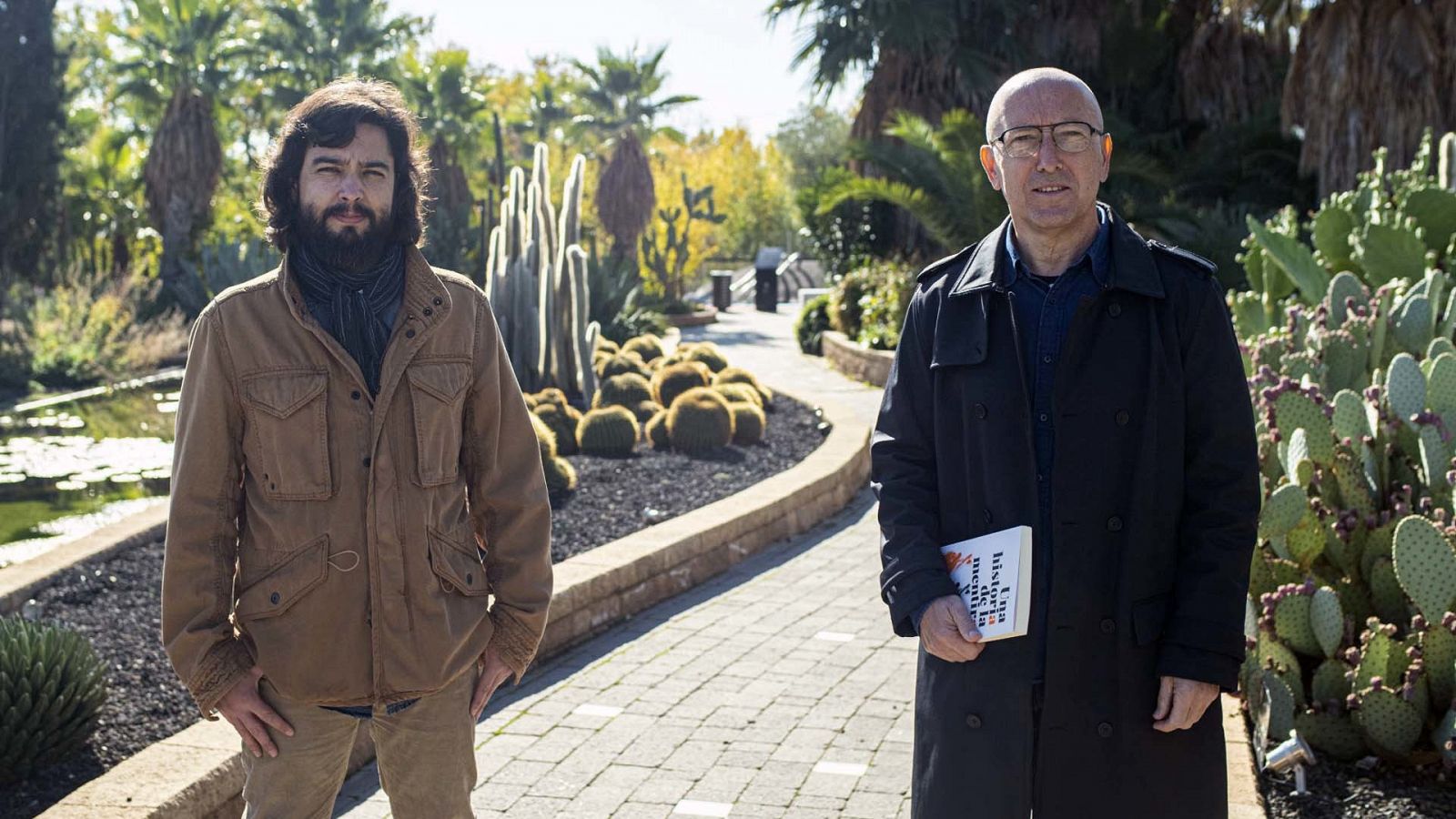 Juan Jacinto Muñoz Rengel con Óscar López