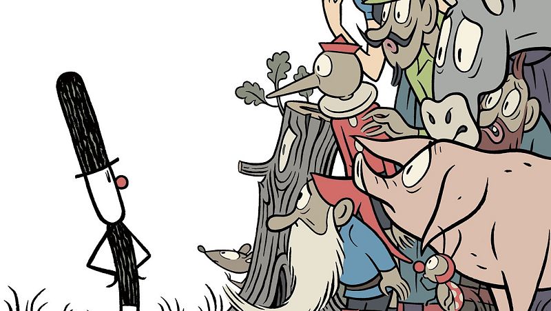 Detalle de la portada de 'Cuento contigo'