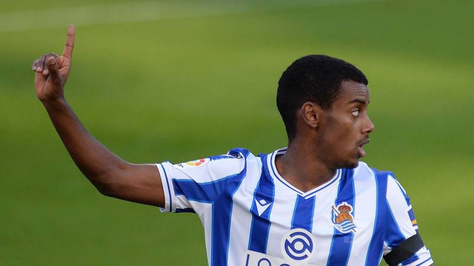 Imagen del jugador sueco de la Real Sociedad Alexander Isak. 