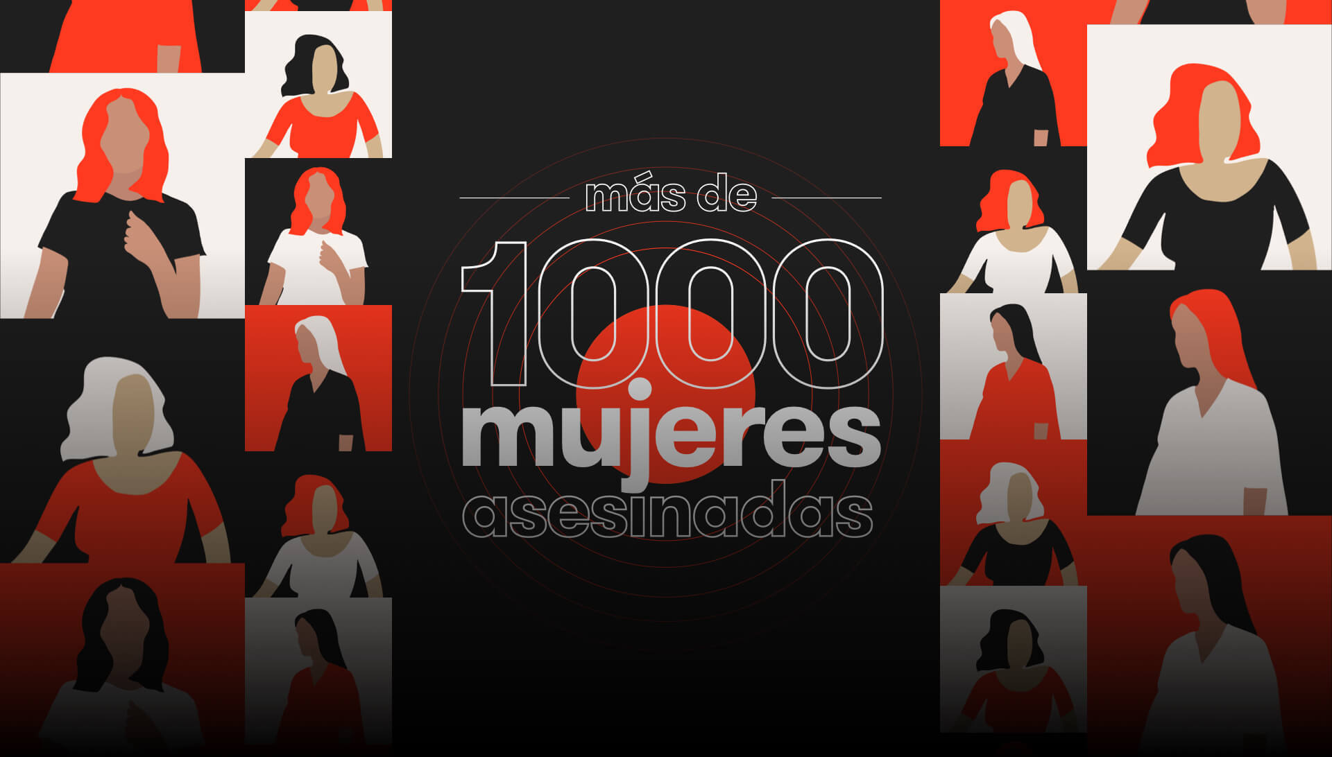 M�s de mil mujeres asesinadas