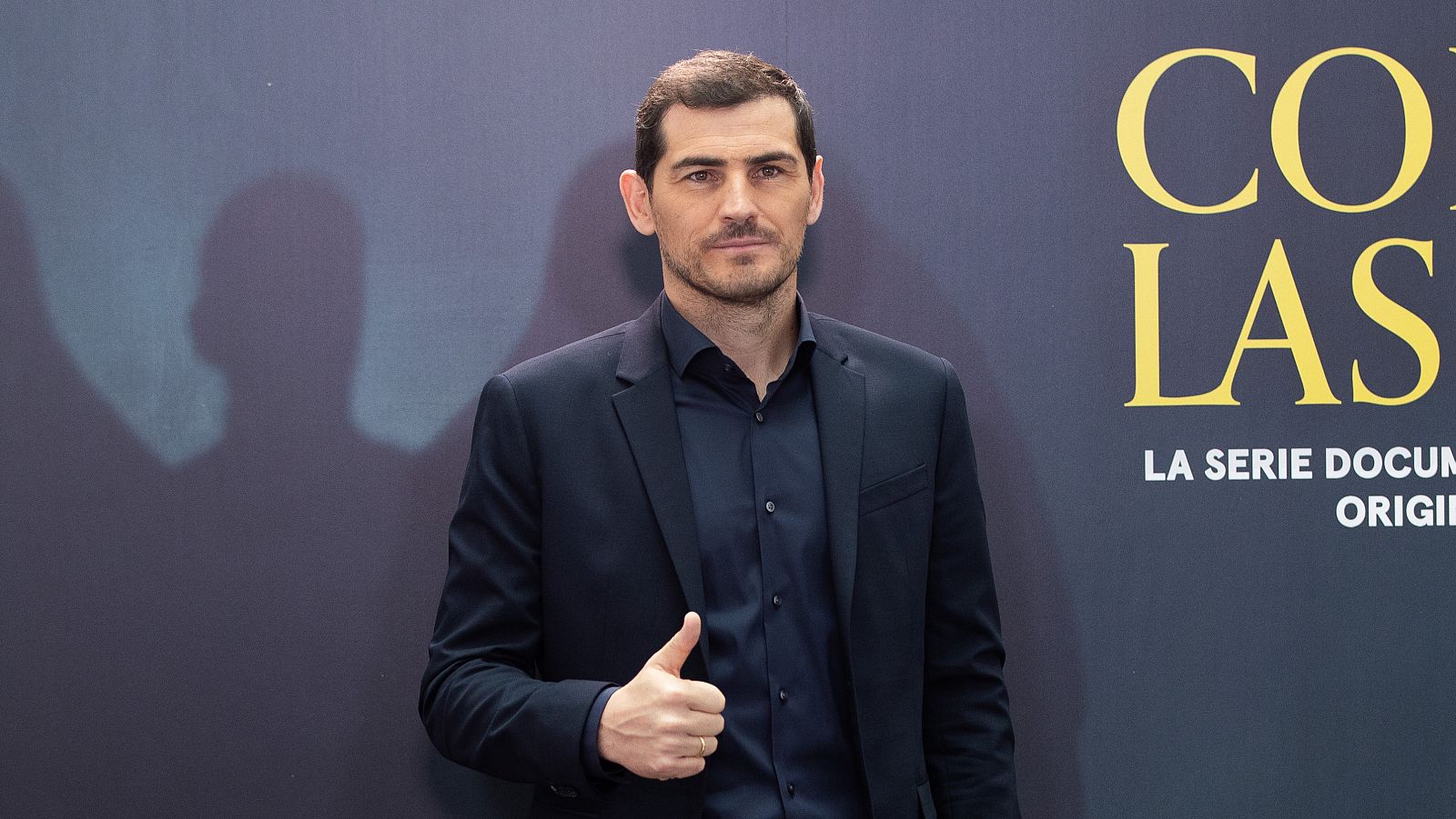 Iker Casillas en la presentación de su documental, 'Colgar las alas'
