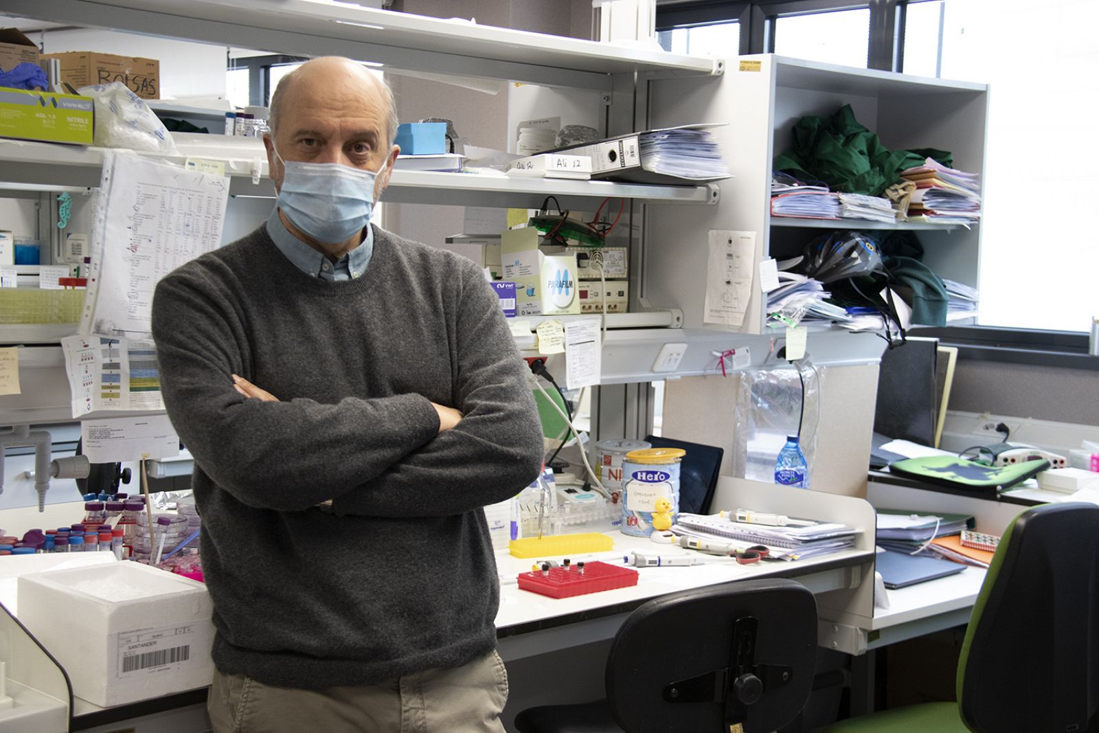 Piero Crespo, investigador y director del Instituto de Biomedicina y Biotecnología de Cantabria