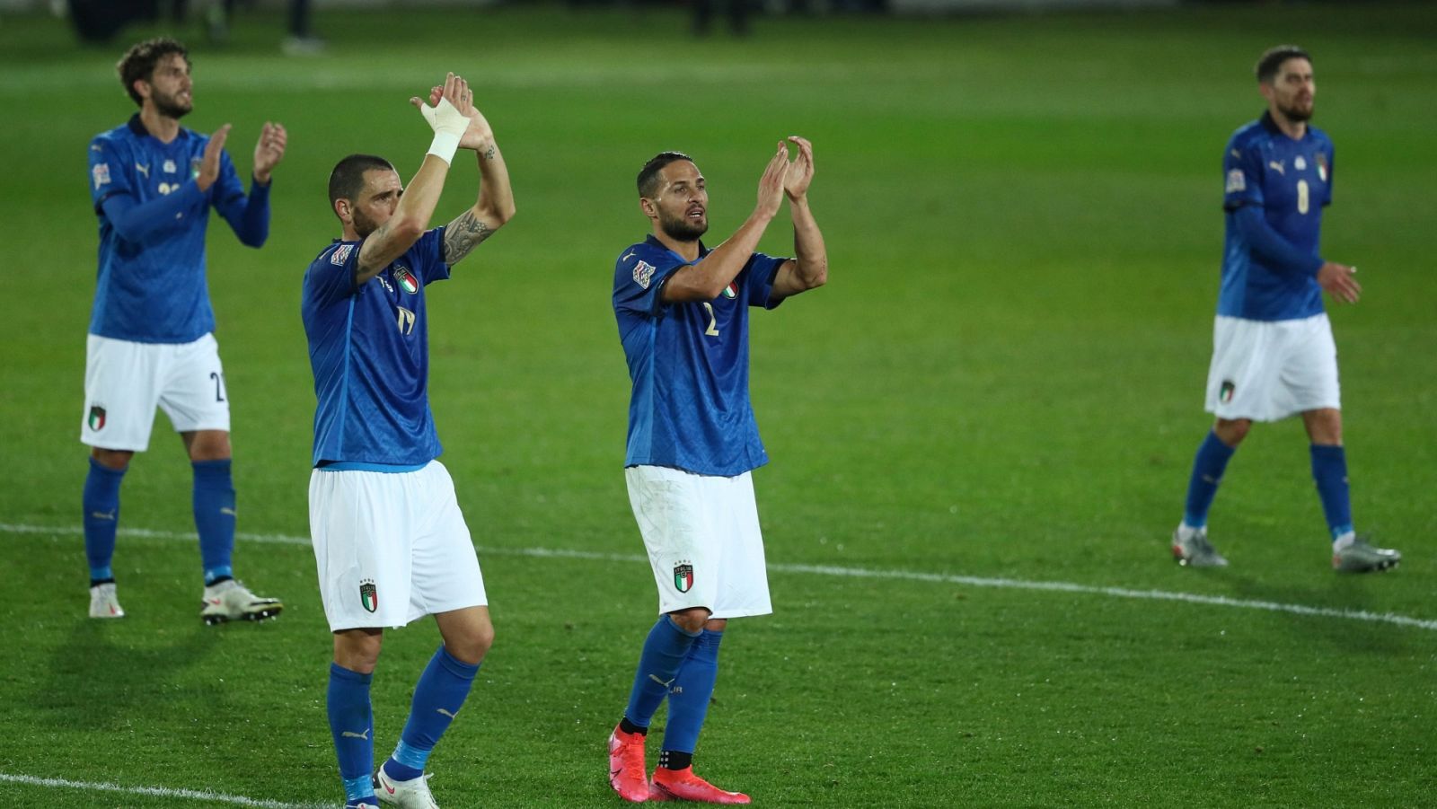 Italia, rival de España en la Nations League.