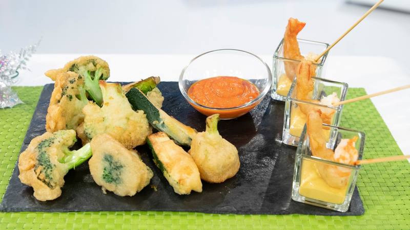 Tempura de verduras