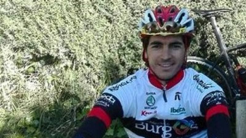 Imagen del ciclista Jorge Cubero.