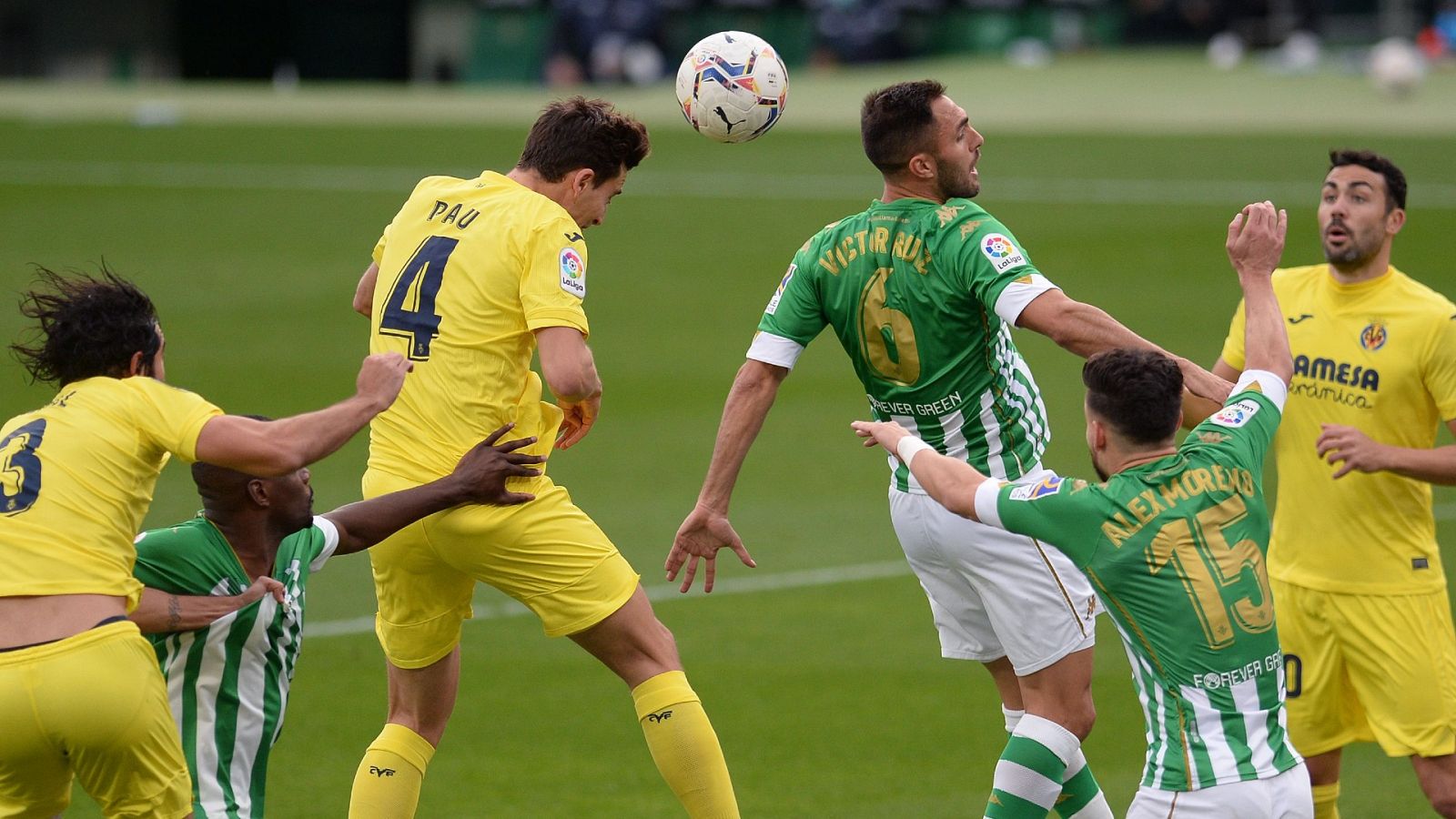 Betis y Villarreal se han enfrentado en el Villamarín.