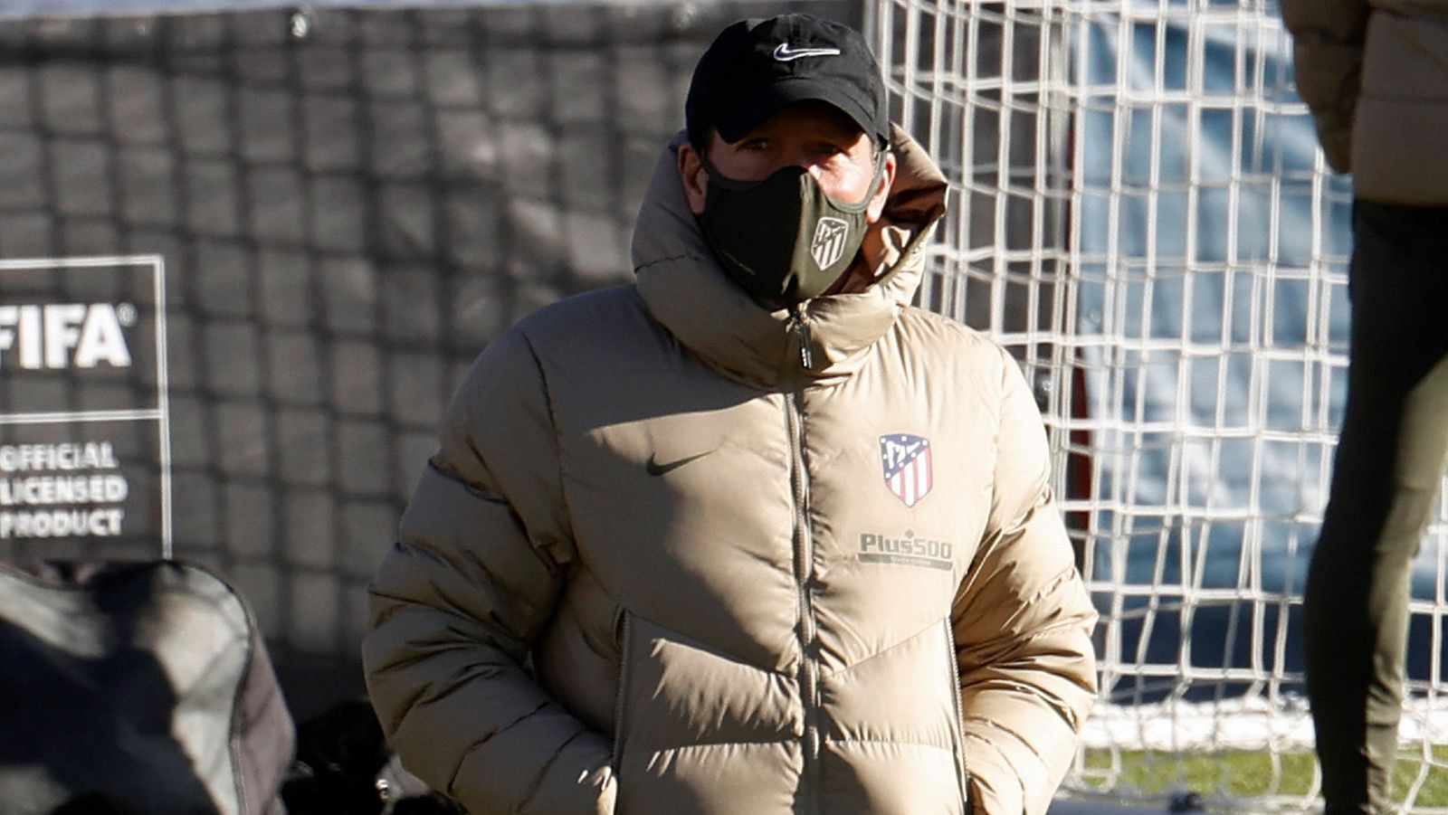 El entrenador del Atlético de Madrid, Diego Simeone.