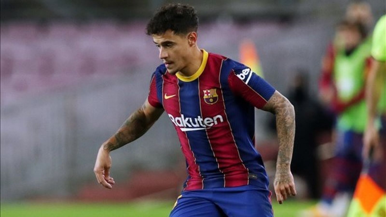 El jugador del Barcelona Philippe Coutinho en una imagen de archivo.