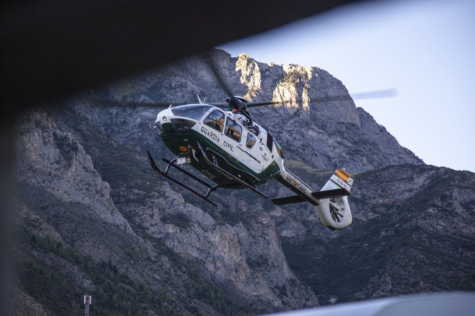  Helicóptero del Servicio Aéreo (SAER) de la Guardia Civil