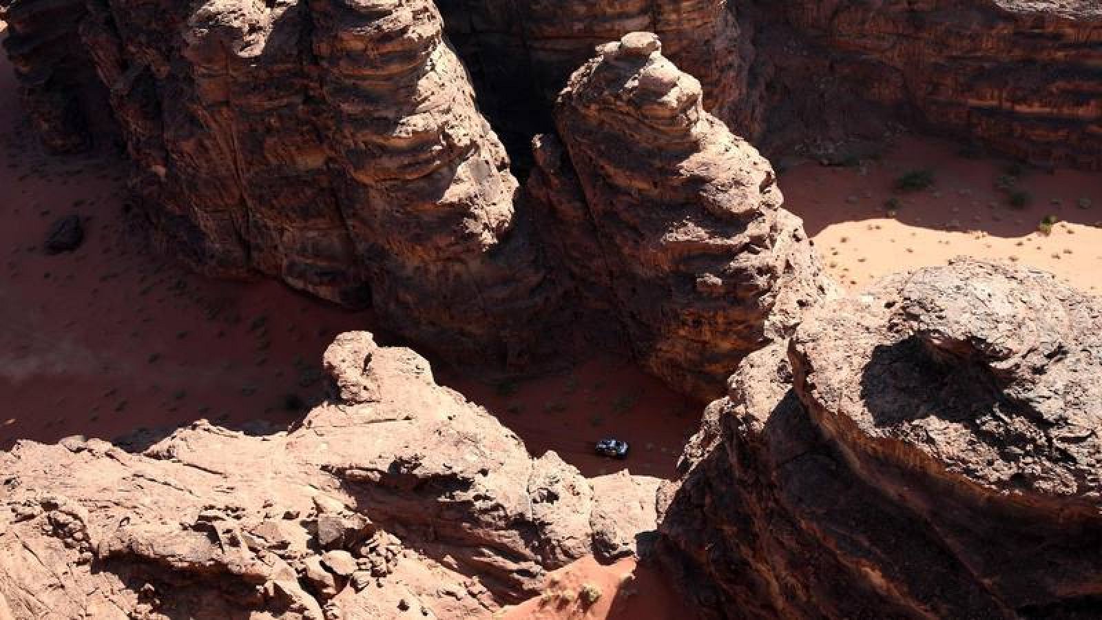 Imagen del piloto francés Stéphane Peterhansel durante el Dakar 2021. 