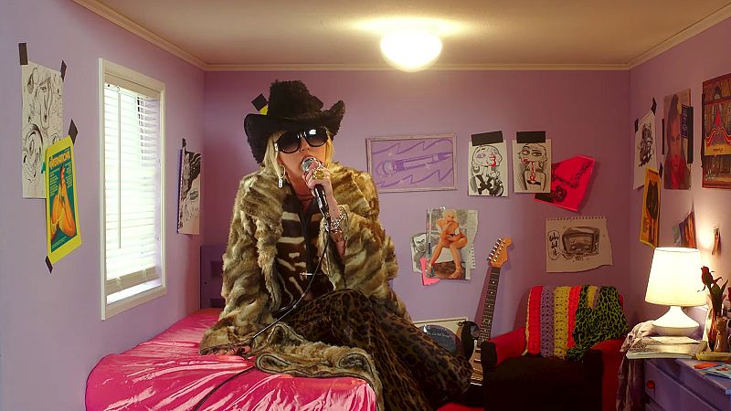 Fotograma del Tiny Desk (Home) Concert de Miley Cyrus