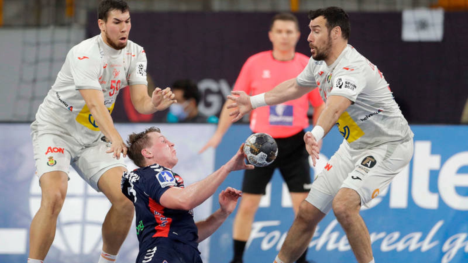 Los Hispanos, en acción en el Mundial de Egipto