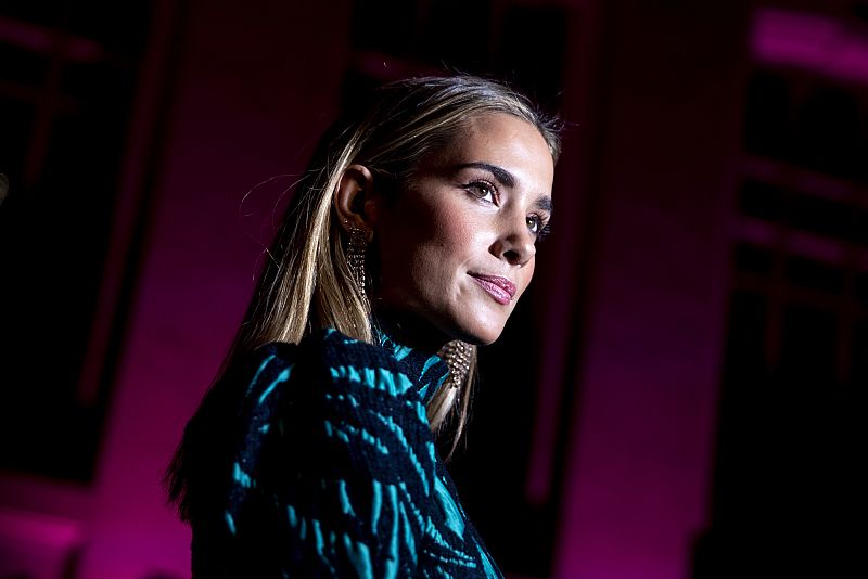 La incluencer maría Pombo durante la celebración de un evento